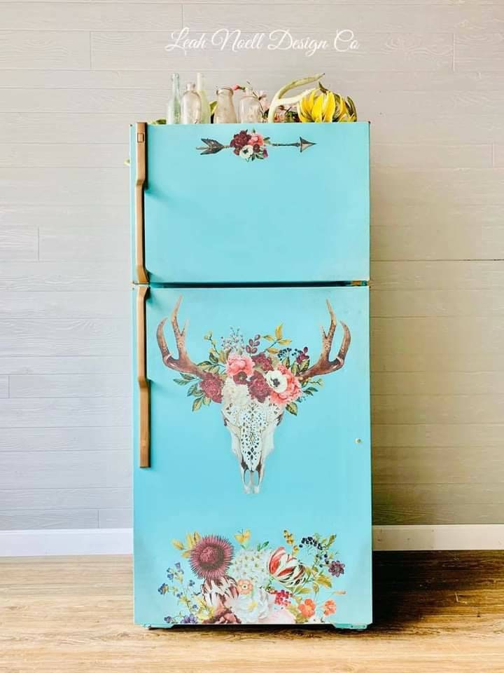 Rub on Furniture Transfer, Boho Furniture Decal, Redesign with Prima, Beautifully Native 24"x 34"