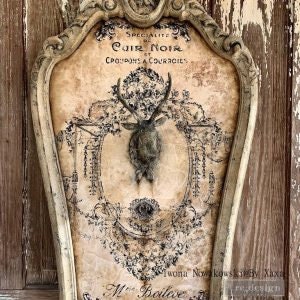 Rub on French Furniture Transfer, Furniture Decal, Redesign with Prima, Antique Imprint 24" x 34"