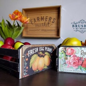 Rub on Furniture Transfer, Furniture Decal, Redesign with Prima, Vintage Seed 25" x34"