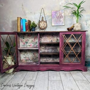 Redesign with Prima Decoupage Decor tissue Paper - Floral Wallpaper 19"x30 - Same Day Shipping!