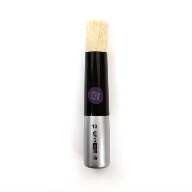 Finnabair - Prima - Art basics - LARGE DABBING BRUSH - Stencil Brush – 1" diameter