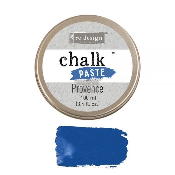 Chalk Paste - PROVENCE - Re-Design with Prima - for Stenciling Silk Screening and More 3.4 fl. oz.