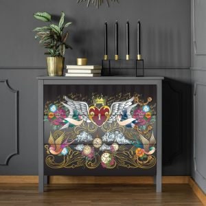 NEW! Rub on Furniture Transfer, Furniture Decal, CeCe for Redesign with Prima, HEY SAILOR - 24" x35"
