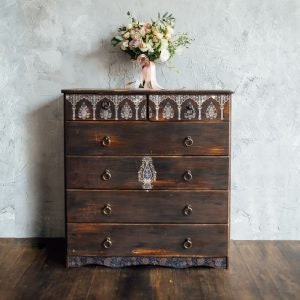 NEW! Rub on Furniture Transfer, Furniture Decal, Redesign with Prima, ELEGANT ACCENTS - 24" x35"