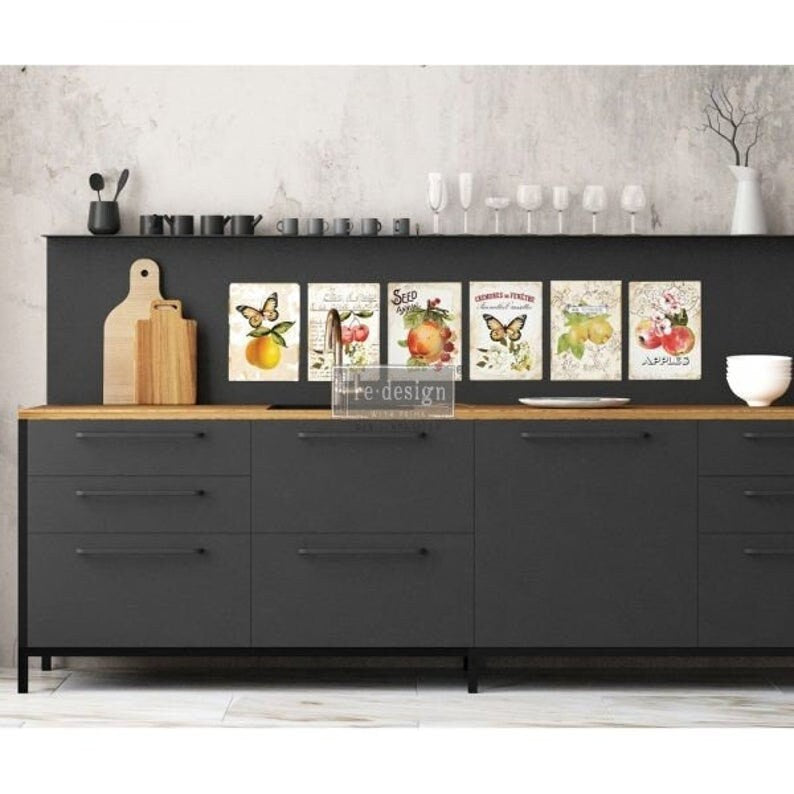 Rub on Furniture Transfer, Furniture Decal, Redesign with Prima, Sweet Apricot 22" x30"