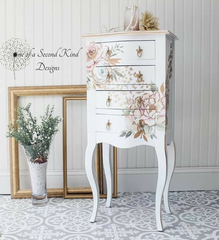 NEW! Rub on Furniture Transfer, Furniture Decal, Redesign with Prima, SUN KISSED 24" x35"