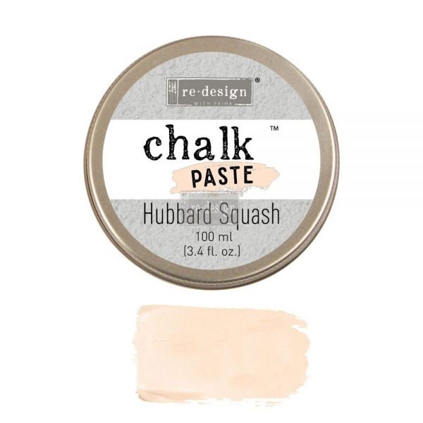 Chalk Paste - HUBBARD SQUASH - Re-Design with Prima - for Stenciling Silk Screening and More