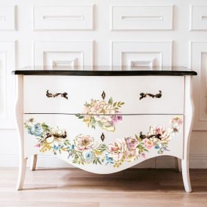 NEW! Rub on Furniture Transfer, Furniture Decal, Redesign with Prima, SUN KISSED 24" x35"