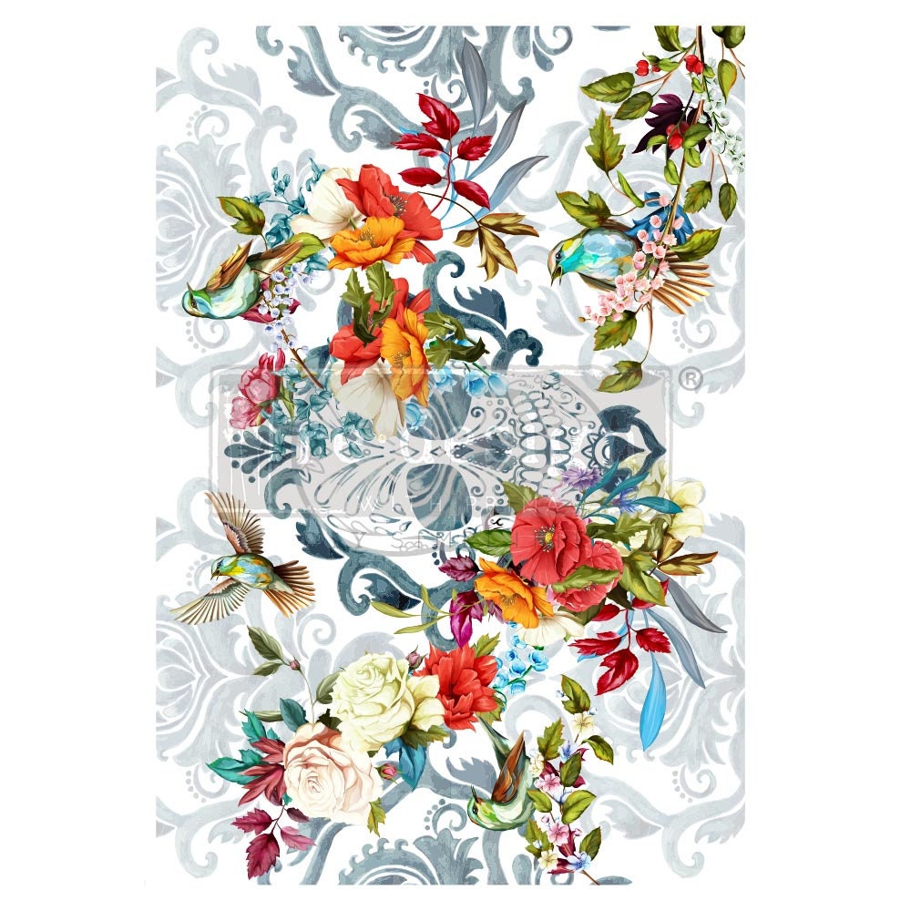 NEW! Rub on Furniture Transfer, Furniture Decal, CeCe for Redesign with Prima, SWEET DREAMING - 24" x35"