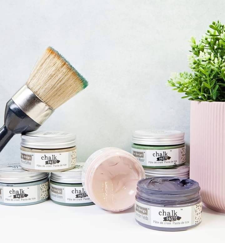 Chalk Paste - BLUE BOAR - Re-Design with Prima - for Stenciling Silk Screening and More