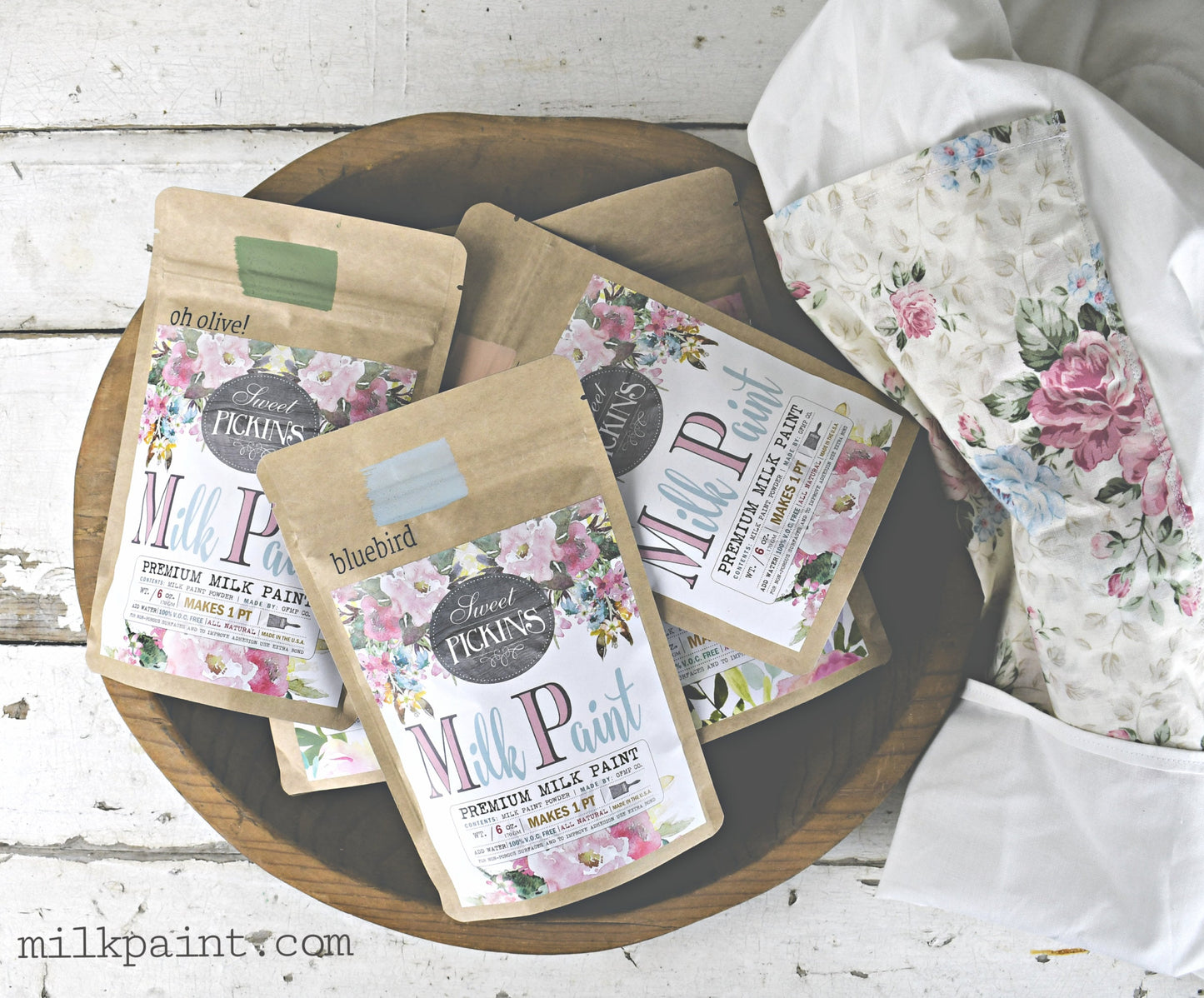 Sweet Pickins Milk Paint - A Grassy Green - IN A PICKLE