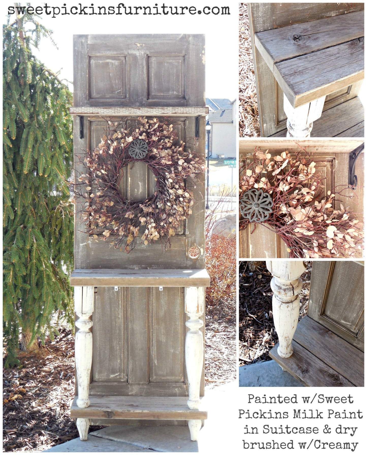 Sweet Pickins Milk Paint -A Driftwood Grey Brown - SUITCASE