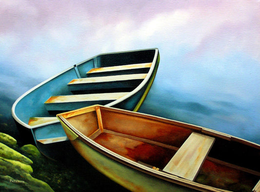 Patterson Art Studio - Boat Art Print decor, From Original Painting.