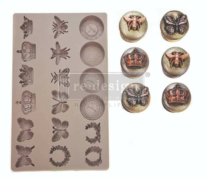 Silicone Mold - Redesign with Prima Mold 5"x8" Silicone Decor Mould Regal Findings Same day Shipping