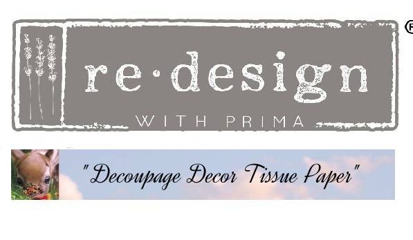 Redesign with Prima Floral Peonies Decoupage Floral Decor Tissue Paper ZOLA 19"x30