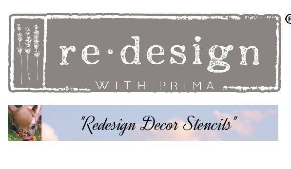 Redesign with Prima Reusable Furniture Decor Stencil - BINDWEED WALLPAPER 6"x 9"