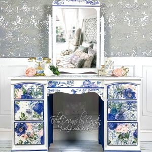 Redesign with Prima Decoupage Floral Decor Tissue Paper Fancy Essence 19" x 30"