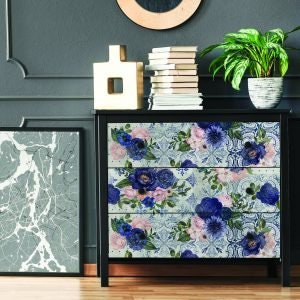 Redesign with Prima Decoupage Floral Decor Tissue Paper Fancy Essence 19" x 30"