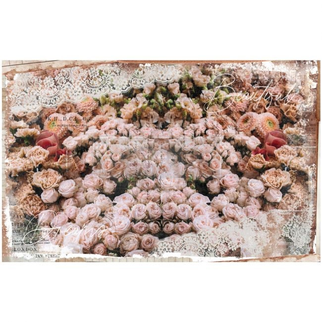 Redesign with Prima Decoupage Decor tissue Paper Beautiful Dream 19"x30"