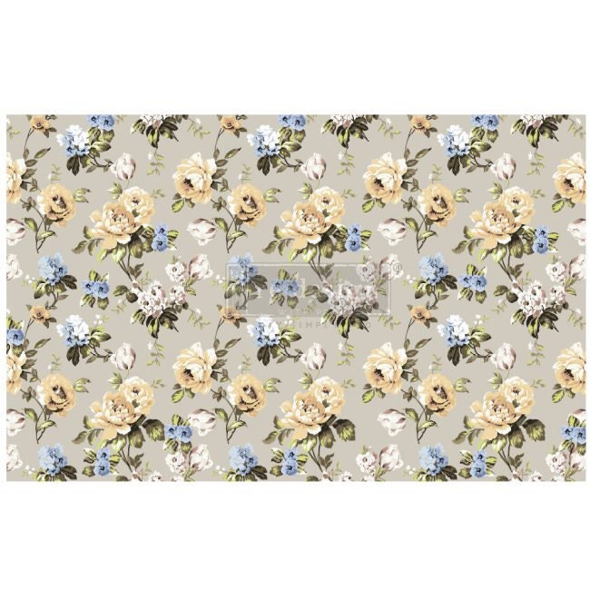 Redesign with Prima Decoupage Decor tissue Paper Marigold 19"x30"