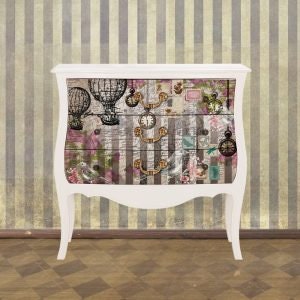 New! Redesign with Prima Decoupage Decor tissue Paper - CeCe LOVE LETTERS 19"x30"