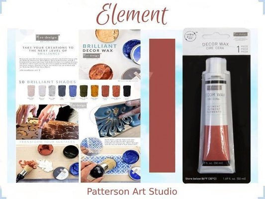 Redesign with Prima - RUSSET GILDING WAX - Decor Wax - Element