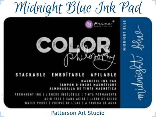 Redesign with Prima Midnight Blue Ink Pad