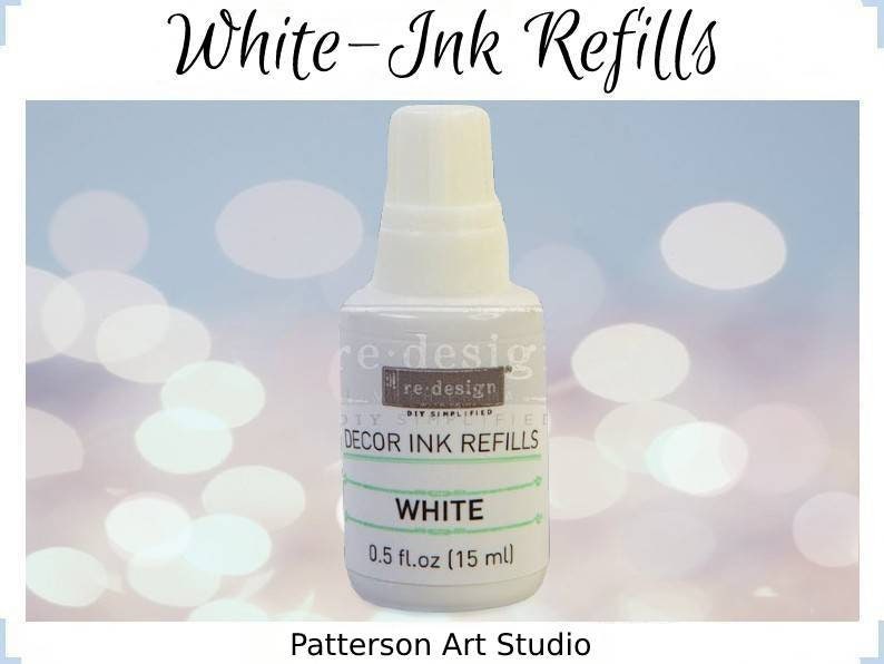 Redesign with Prima  White  Ink refill