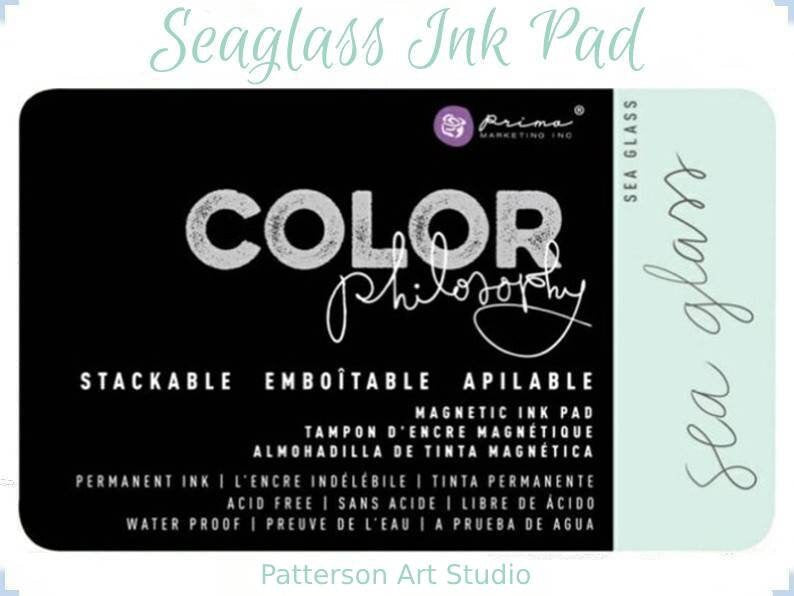 Redesign with Prima Seaglass Ink Pad