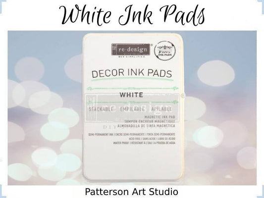 Redesign with Prima White Ink Pad