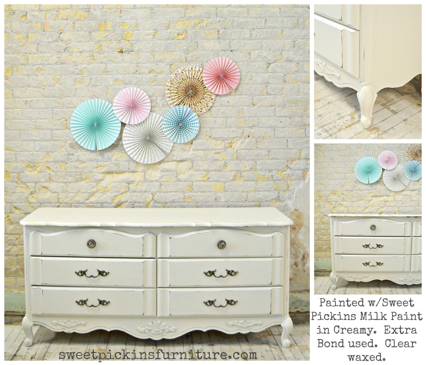 Sweet Pickins Milk Paint - Antique white - CREAMY