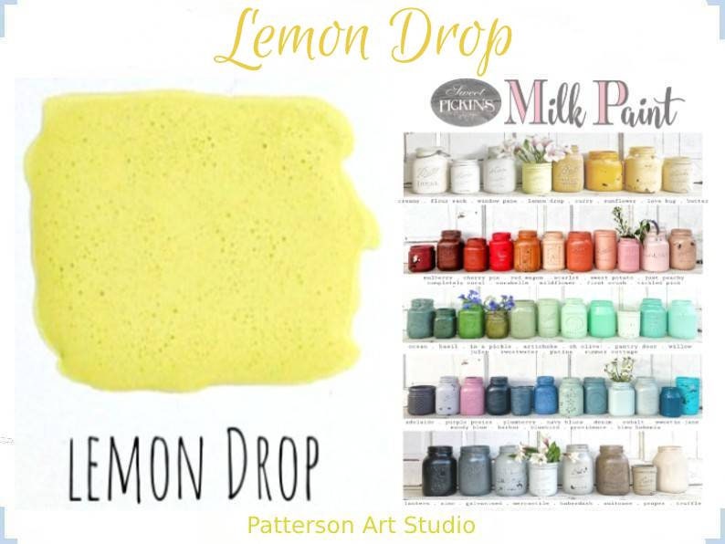 Sweet Pickins Milk Paint - Sunshine Yellow - LEMON DROP