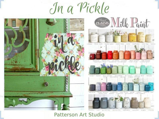 Sweet Pickins Milk Paint - A Grassy Green - IN A PICKLE