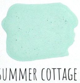 Sweet Pickins Milk Paint -A Quaint Vintage Blue/Green  -  SUMMER COTTAGE