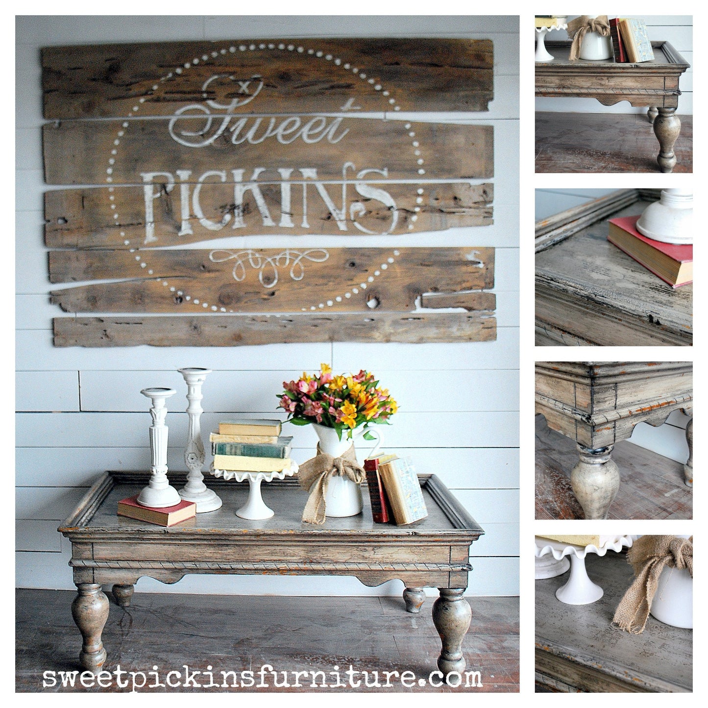 Sweet Pickins Milk Paint -A Driftwood Grey Brown  - SUITCASE