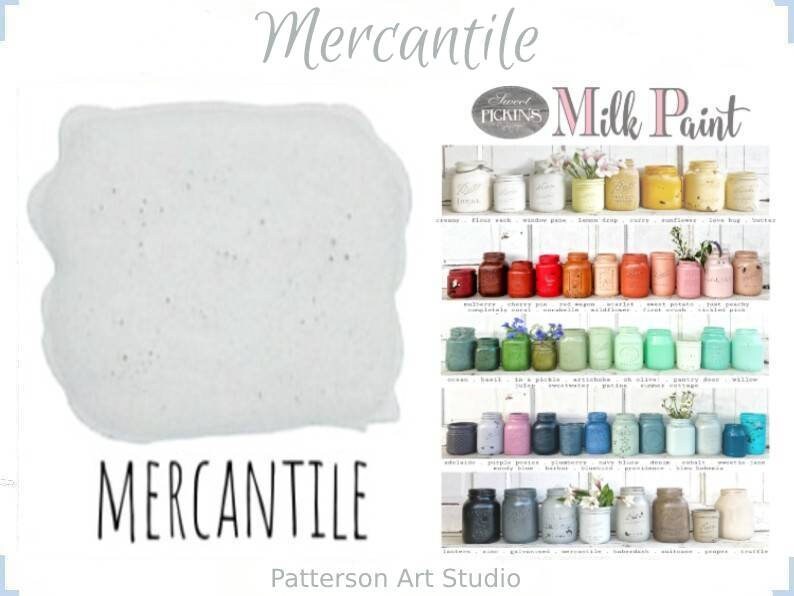 Sweet Pickins Milk Paint -A Warm Neutral Grey Color - MERCANTILE