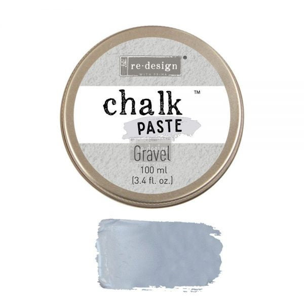 Chalk Paste - GRAVEL - Re-Design with Prima - for Stenciling  Silk Screening and More