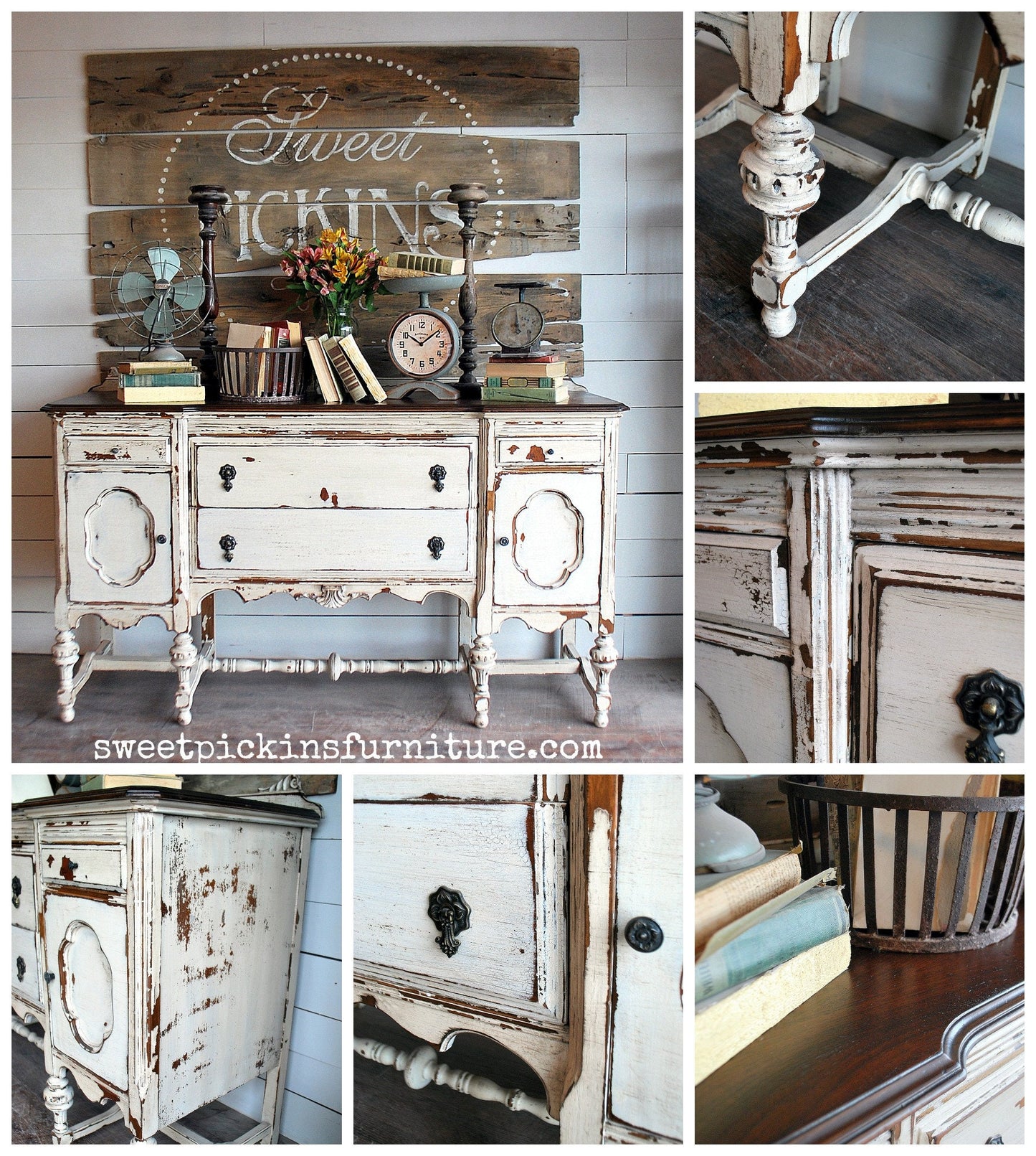 Sweet Pickins Milk Paint - Antique white - CREAMY