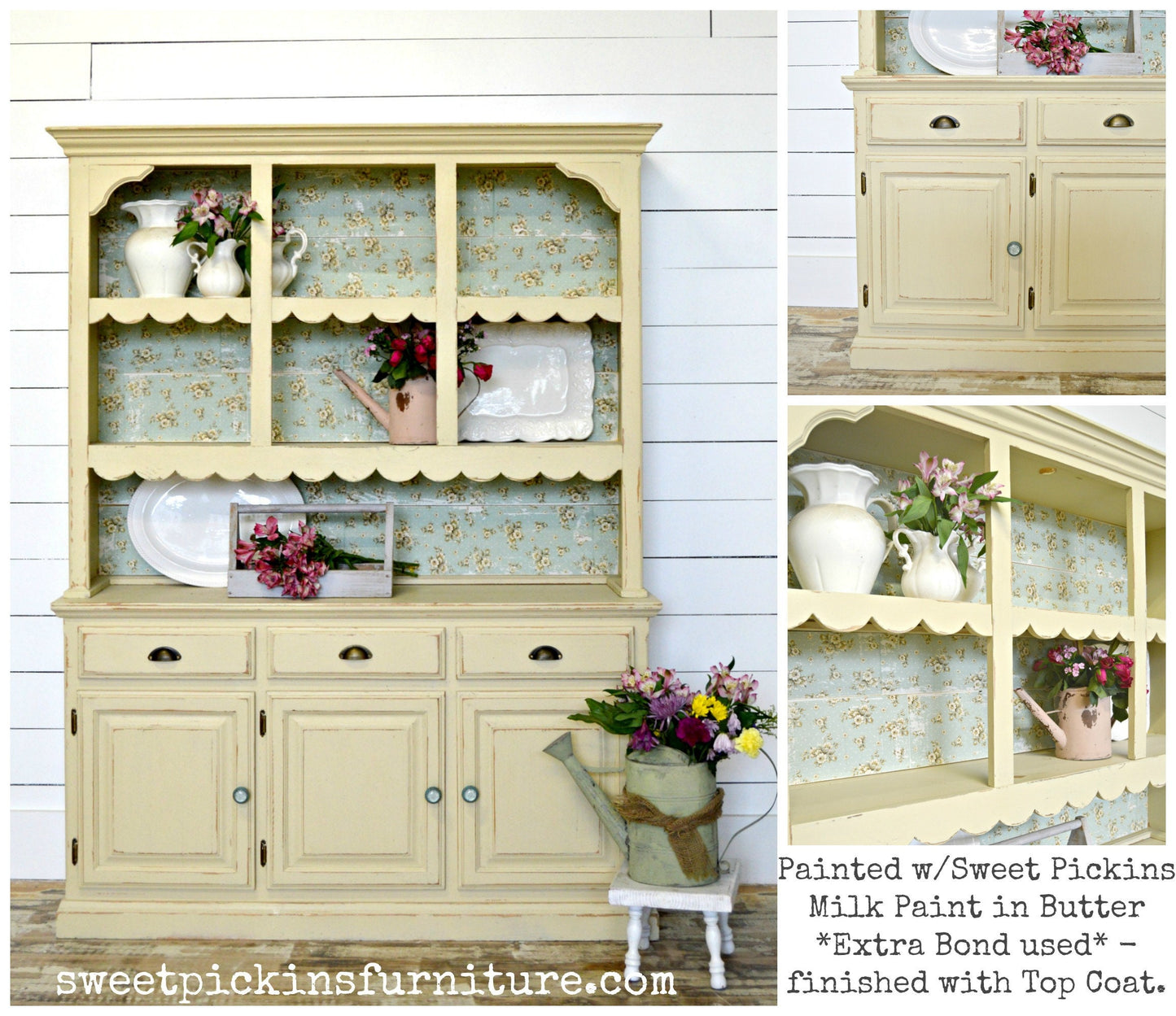 Sweet Pickins Milk Paint - A Sweet Creamy Butter Color   - BUTTER