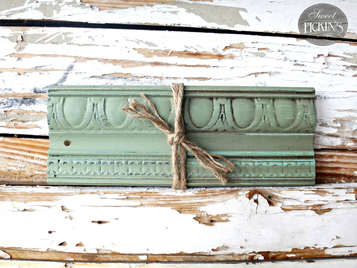 Sweet Pickins Milk Paint - Mid toned Olive Green  -  OH OLIVE