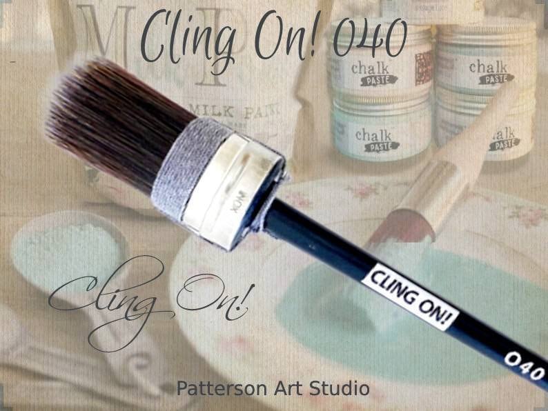 CLING ON!  Synthetic Paint Brush 040 - 1.5"