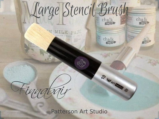 Finnabair - Prima - Art basics - LARGE DABBING BRUSH - Stencil Brush – 1" diameter