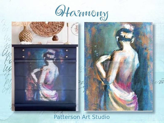 New! Redesign with Prima A1 Decoupage Rice Fine Art Decor Paper Harmony 23.4"x33.1"