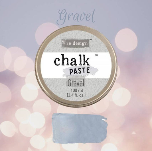 Chalk Paste - GRAVEL - Re-Design with Prima - for Stenciling  Silk Screening and More