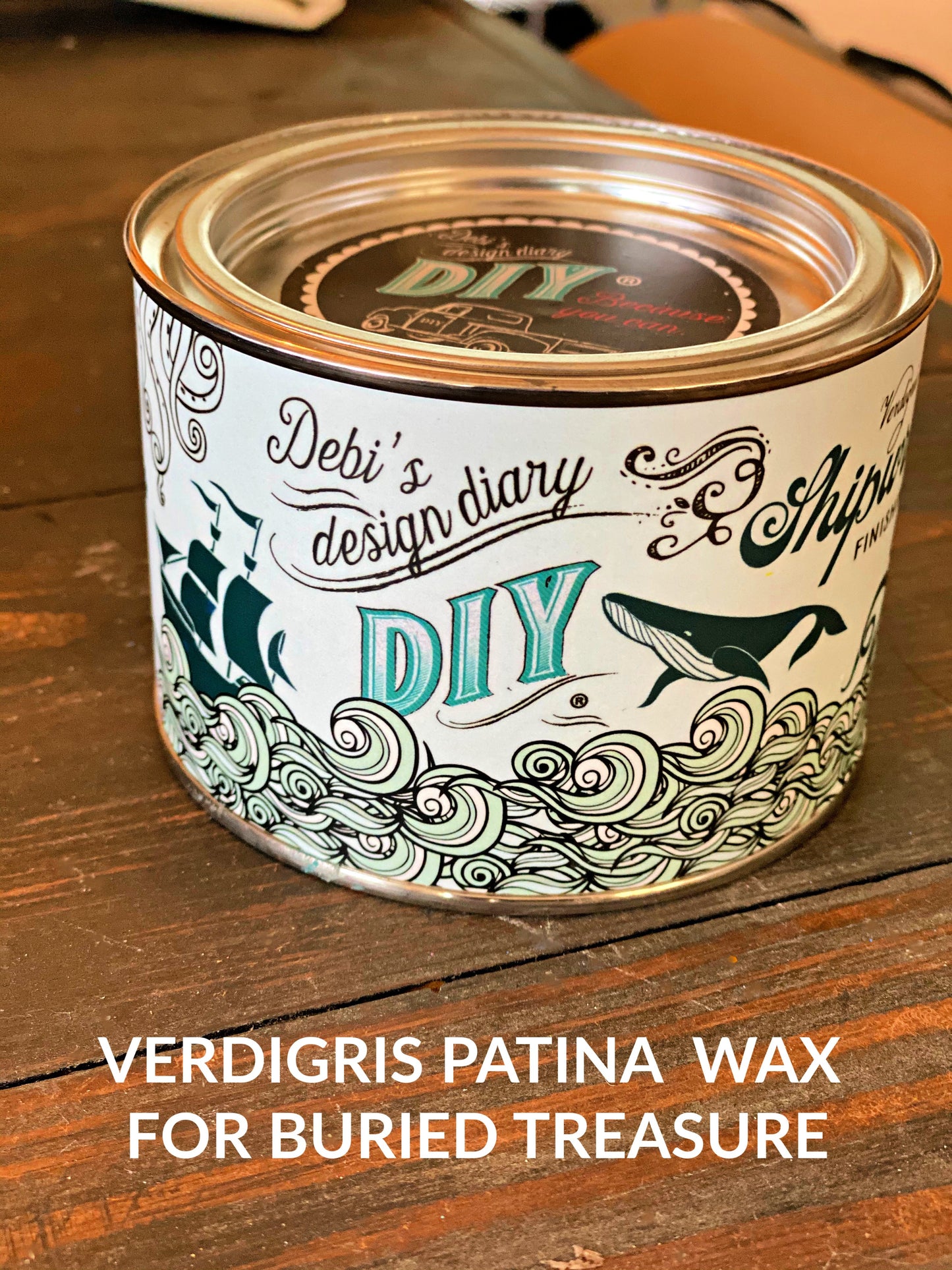 DIY Verdigris Patina Wax AKA Shipwrecked